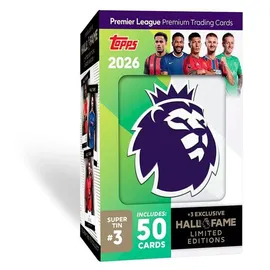 Topps Premier League Super Tin Assorted