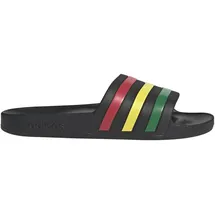 adidas Adilette Aqua Core Black / Green / Pure Ruby 44 2/3