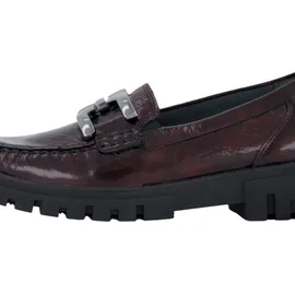 WALDLÄUFER H-Serena Damen Mokassin in Rot, Größe 41.5