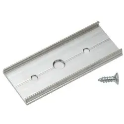 Brumberg 53004000 Verbindungsstück 180°, inkl. Bohrung 4, 5 mm, aluminium roh