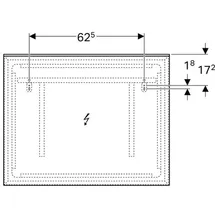 Geberit Xeno2 Spiegel, 500522001