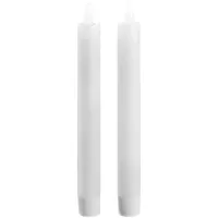 CASANOVA LED-Kerze 2 x 20 cm weiß