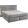 Jockenhöfer Gruppe Boxspringbett »Livia«, inklusive LED-Beleuchtung, 4x USB-Ladeports, 7-Zonen-TTFK-Matratze grau