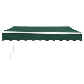 [en.casa] Gelenkarmmarkise Bitonto 300 x 250 cm dunkelgrün