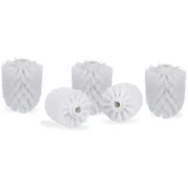 Relaxdays WC-Bürstenkopf Ersatz-Set 12 mm Weiß
