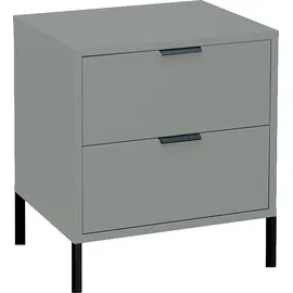 Mäusbacher "Bonnie TOPSELLER", grün (pine grün matt), B:51cm H:60cm T:45cm, Holzwerkstoff, Sideboards, Kommode, Kommode mit Quadratgestelle