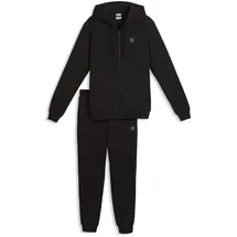 Puma Jogginganzug "Essentials Elevated Trainingsanzug Herren", Herren, Gr. XS, schwarz, Obermaterial: 100% Baumwolle. Kapuzenfutter: 100% Baumwolle. Rippe: 3% Elasthan, 97% Baumwolle. Seitentasche – Oben: 100% Baumwolle, Sportanzüge Jogginganzug