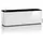 LECHUZA Cube Glossy Triple 40 x 14 x 13,5 cm weiß hochglanz
