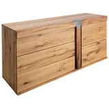 Massivmoebel24 Sideboard Wildeiche / Zerreiche 160x45x75 natur geölt NEW AMSTERDAM #10