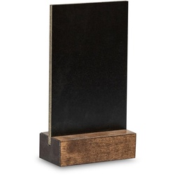Kreidetafel-Tischaufsteller aus Holz, DIN A6