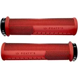 Peaty's Monarch Mushroom Griffe Fahrradgriffe rot 138 mm