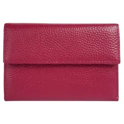 Geldbörse, echt Leder, Gr. , pink, , 13850050-0