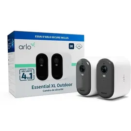 Arlo Essential2 XL 2K Outdoor Kamera Schwarz