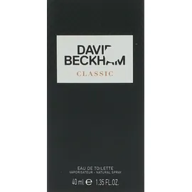 David Beckham Classic Eau de Toilette 40 ml