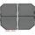 cozze Gasgrill G 500 schwarz