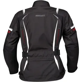 Germot Aria Damen Motorradjacke / schwarz-weiß-rot