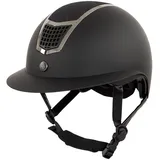 BR Reithelm Lambda Plus Glitter 59-61 cm Schwarz