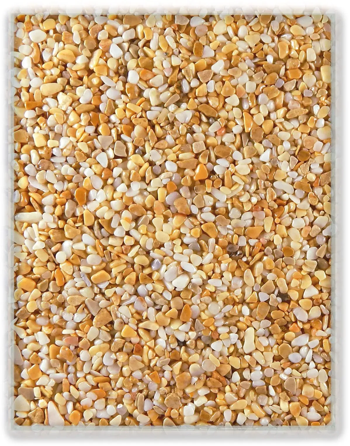 Terralith Farbmuster Marmorsteinteppich -sole-, Körnung: fein (2-4 mm)