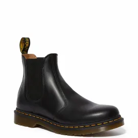 Dr. Martens 2976 Yellow Stitch Smooth black smooth leather 36