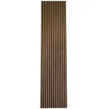 Kosche Akustikpaneel LuxLine, Eiche toscana, 240 x 56,1 x 1,9 cm, mit schwarzem Filz