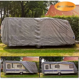 Garden Pleasure Wohnwagen-Abdeckhaube Größe XXL Grau