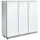 VOSS MÖBEL Santina 126 x 126 x 37 cm weiß / lackiert