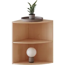 Außenecke Aufsatzregal, 2 Ordnerhöhen - Serie evo180