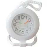 Wasserdichte Wanduhr, Badezimmeruhr, Küchenuhr, Duschuhr, Saugnapfuhr Mit Handtuchring - Crezuo