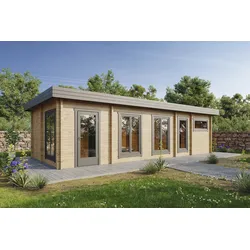 Wolff Finnhaus Ferienhaus Jakub 43 - 70 mm