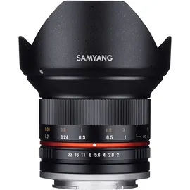 Samyang 12 mm F2,0 NCS CS Sony E schwarz