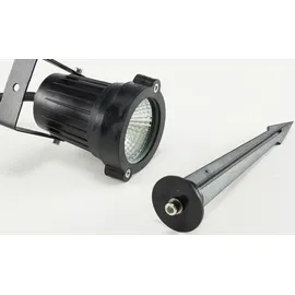 ChiliTec Außenleuchte Aluminium 5W 430lm inkl. Erdspieß schwarz