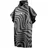 ZONE3 Microfibre Poncho schwarz/weiß