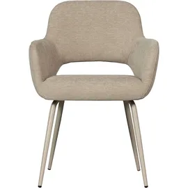 Woood Esszimmerstuhl Jenny Webstoff beige 2er Set
