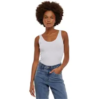 URBAN CLASSICS Ladies Organic Tank Body - Weiß