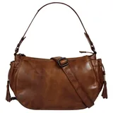 Spikes & Sparrow Umhängetasche in cognac | Schultertasche braun