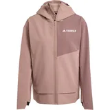 adidas Terrex Damen Multi Softshell Jacke (Größe M, braun)