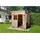 Weka Gartenhaus 325 1,98 x 1,48 m natur