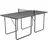 Tischtennisplatte Midsize Indoor Grau