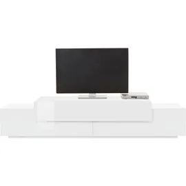 INOSIGN Lowboard »Coro,Lowboard,TV-Kommode,TV-Möbel,TV-Bank«, mit 3 Klappen, (B/T/H) 240x45x51,6 cm weiß