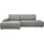 Home Affaire Eckcouch Cord 2-Sitzer Grau