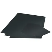 Folia Scherenschnittpapier gummiert schwarz 105 g/qm 20 Bogen