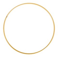Rayher Metallring beschichtet gold Ø 20,0 cm
