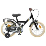 vidaXL Kinderfahrrad 12 Zoll schwarz