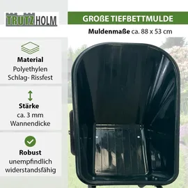 Trutzholm 2-Rad Schubkarre 100 l Grün