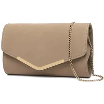 Miss Lulu Clutch Beige