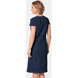 GOLDNER Cocktailkleid Spitze Blau 38