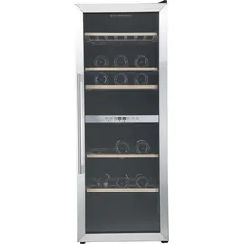 Hanseatic Weinkühlschrank "HWC77FCIA", Energieeffizienz: F (A-G), schwarz, B:48cm H:128,5cm T:57,5cm, Weinkühlschränke, inkl. 3 Jahre Herstellergarantie