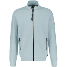 Lerros Sweatjacke »LERROS Unifarbene Herren-Sweatjacke blau