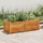 vidaXL Garten-Hochbeet Akazienholz 76 x 27,6 x 25 cm Holz