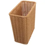KITANDOVE Geflochtener Mülleimer Als Aufbewahrungskorb Rustikales Design Langlebiges Material Vielseitig Einsetzbar Für Küche Oder Wohnzimmer